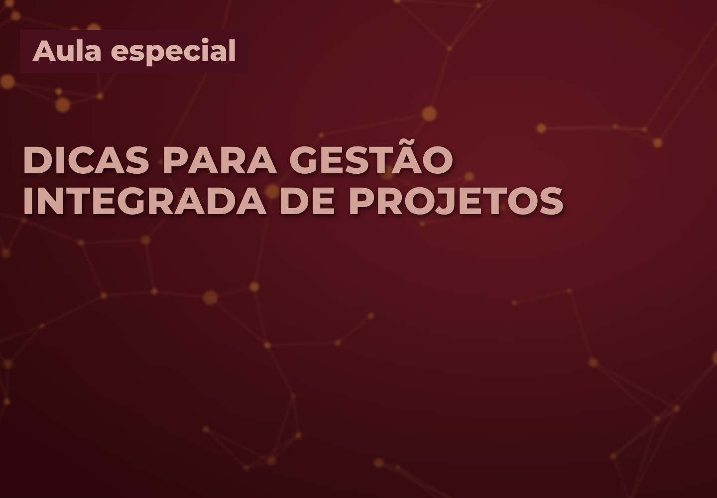 Guia Gestão Integrada de Projetos